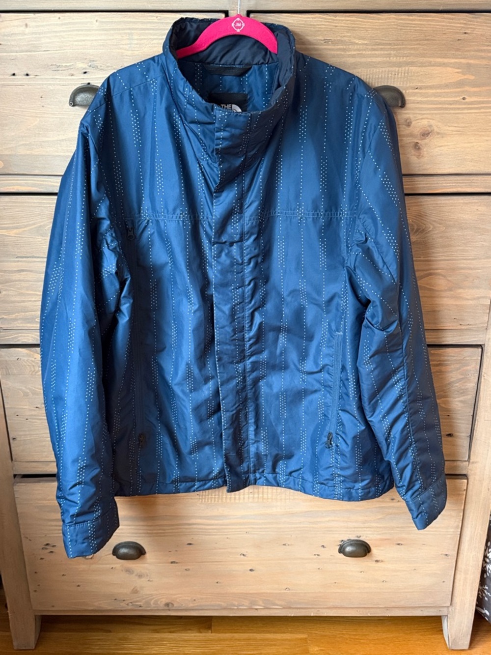 The North Face Navy Blue Dot detail Jacket sz XXL